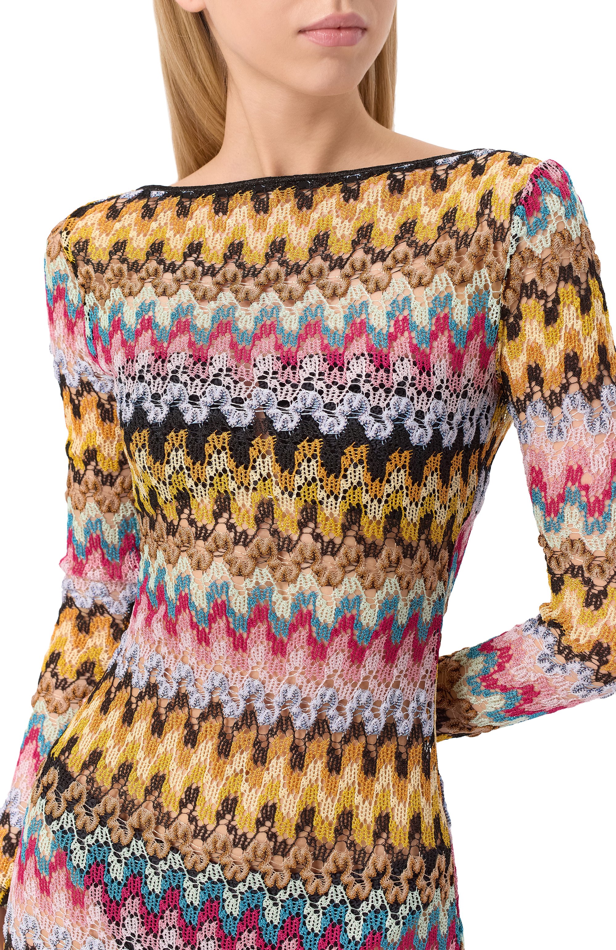 Платье из вискозы MISSONI, арт. MS25SQ14/BR0000, фото 5