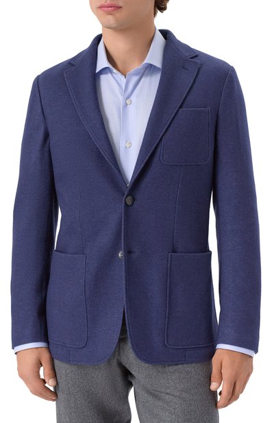 Шерстяной пиджак CANALI, арт. J0147/JJ02854, фото 4