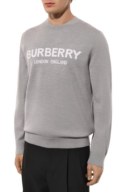 Шерстяной джемпер BURBERRY, арт. 8054897, фото 3