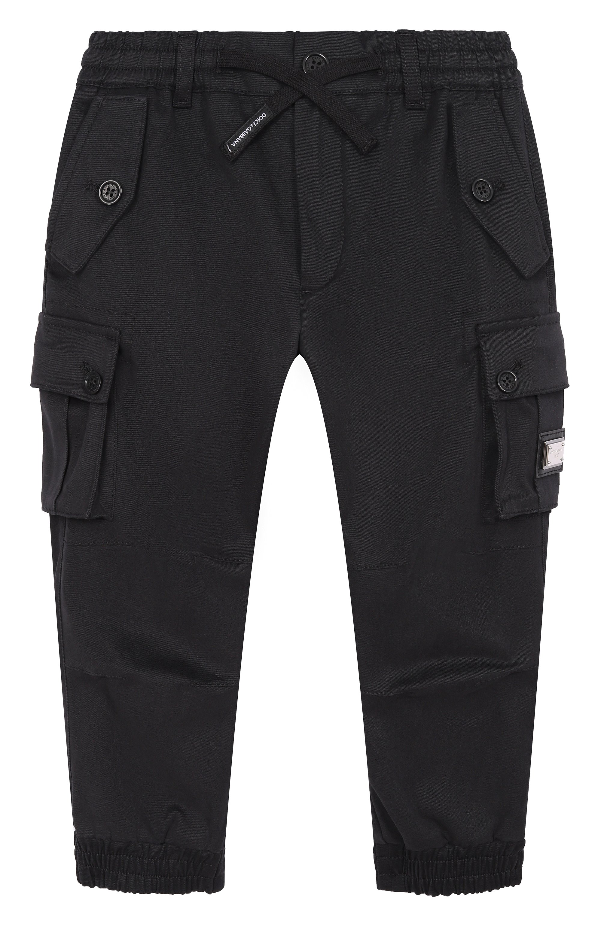 Хлопковые джоггеры DOLCE & GABBANA, арт. L45P22/FUFJH_001, фото 1