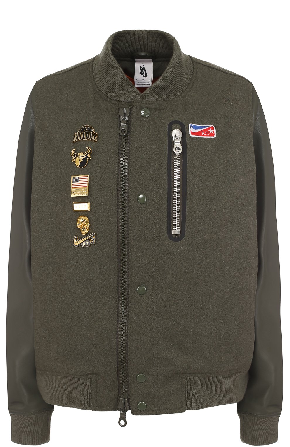 Бомбер на молнии с декоративной отделкой NIKELAB, арт. 889960-384, фото 1