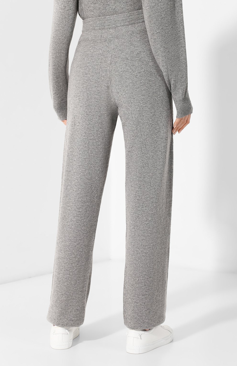 Однотонные кашемировые брюки свободного кроя GIVENCHY, арт. BW50834Z2U, фото 4
