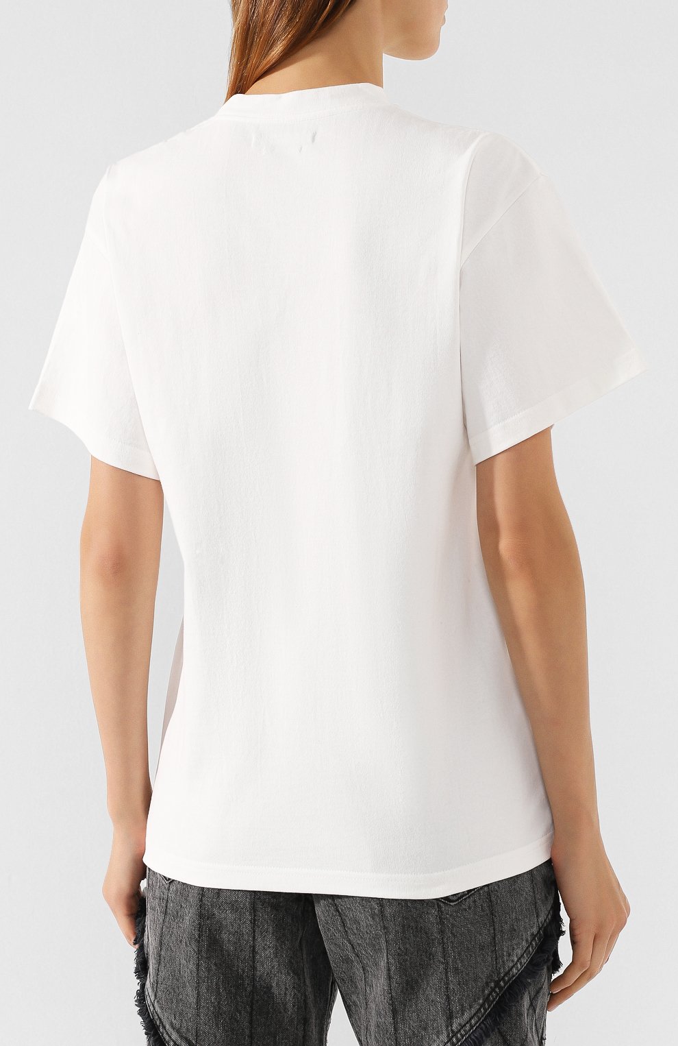 Хлопковая футболка ISABEL MARANT, арт. TS0462-19H043I/YATES, фото 4