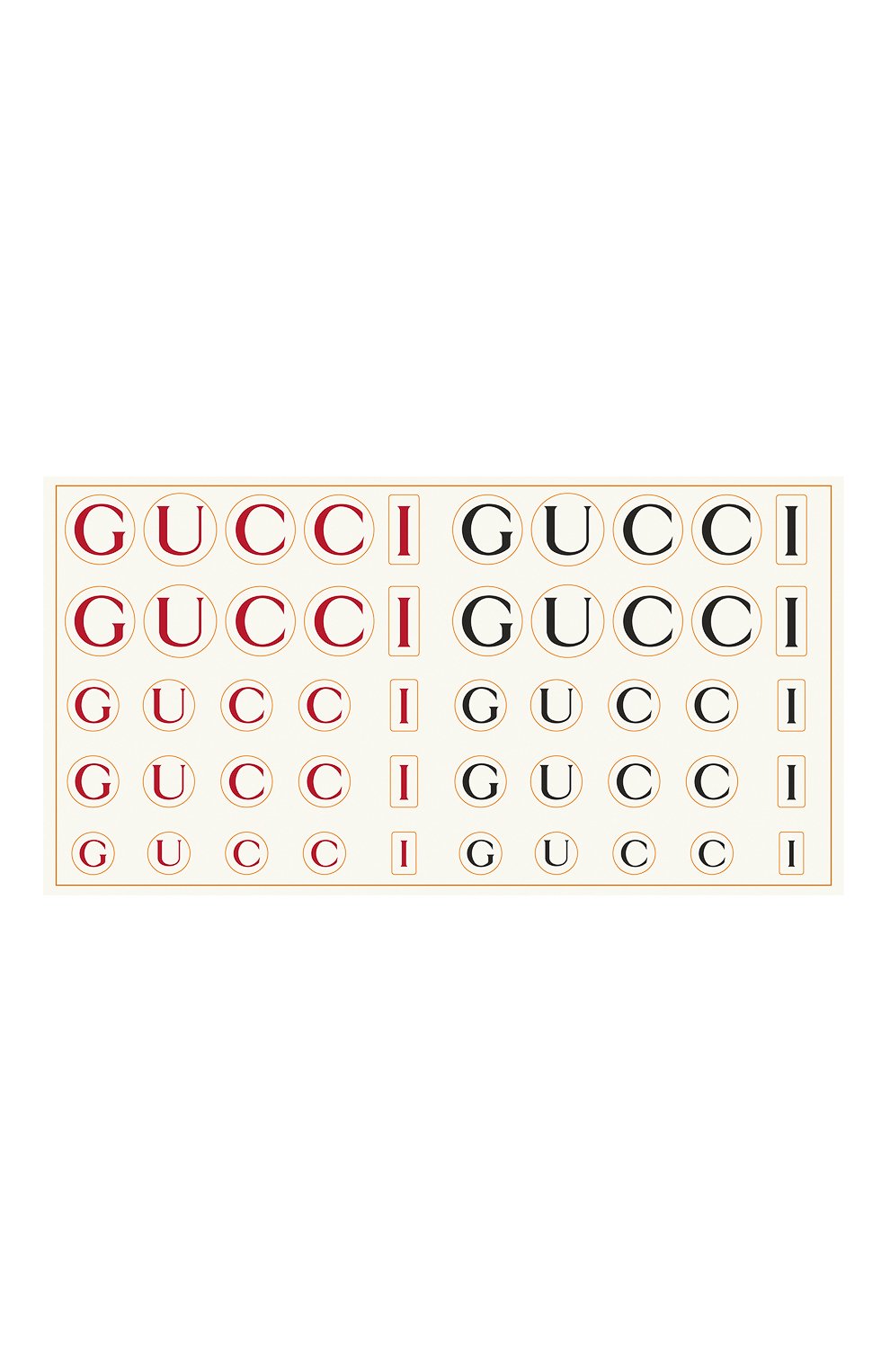 Стикеры для дизайна ногтей nail art stickers GUCCI бесцветного цвета по цене 2890 руб., арт. 3616303323035, фото 4 Стикеры для дизайна ногтей nail art stickers GUCCI, арт. 3616303323035, фото 4