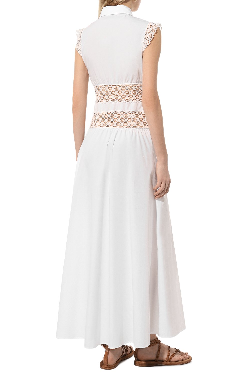 Хлопковое платье ERMANNO SCERVINO, арт. D444K302JHL, фото 4