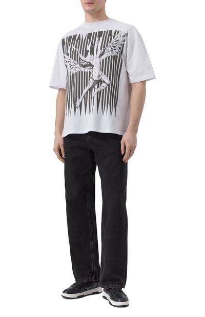 Хлопковая футболка DIEGO VENTURINO, арт. DVTS0DVI, фото 2