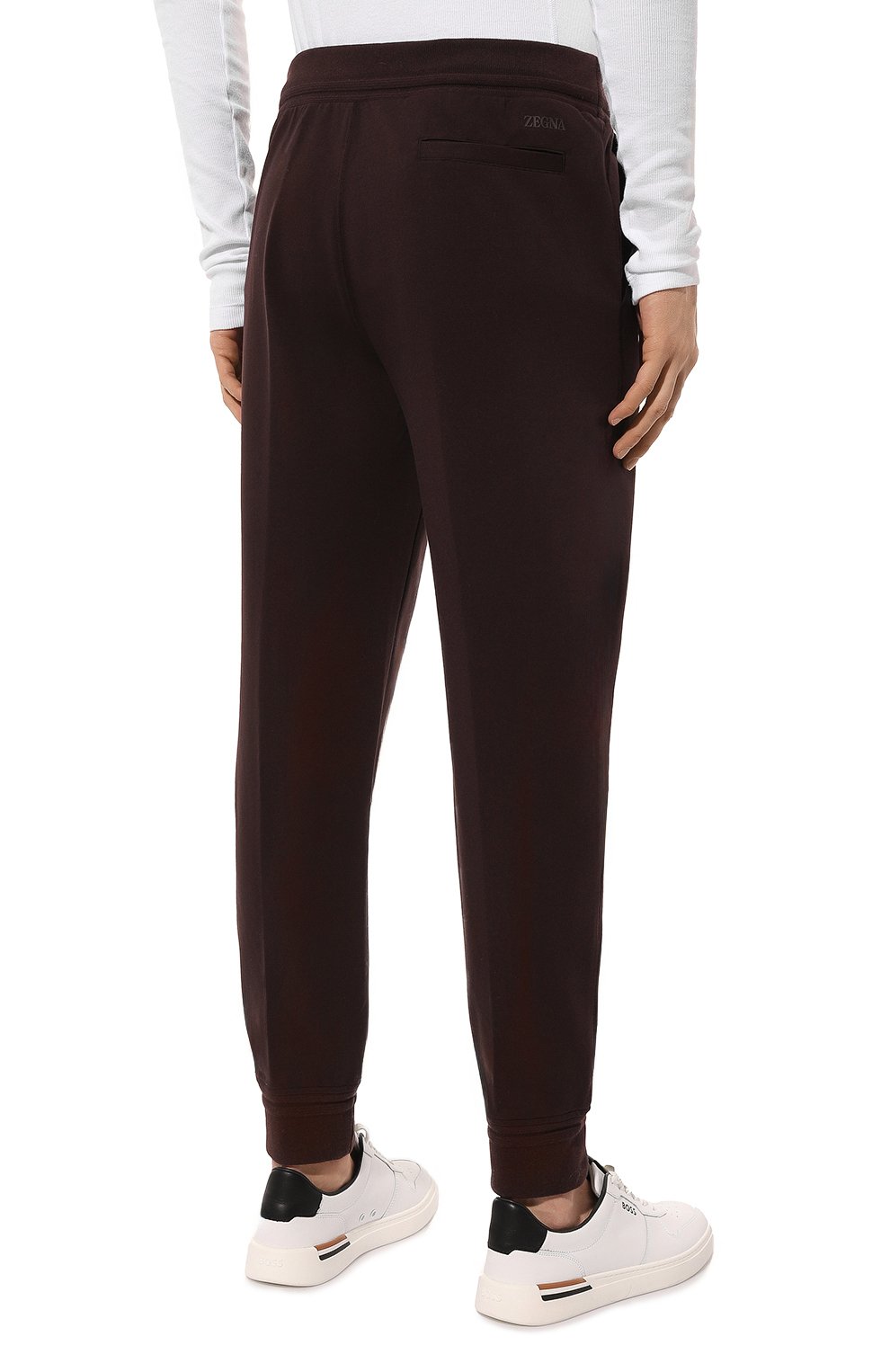 Хлопковые джоггеры ZEGNA, арт. UC553A6/CTR4, фото 4