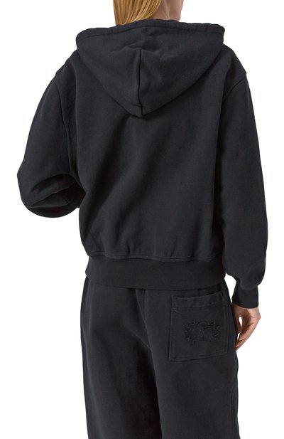 Хлопковая толстовка BURBERRY черного цвета по цене 94600 руб., арт. 8100745, фото 4 Хлопковая толстовка BURBERRY, арт. 8100745, фото 4
