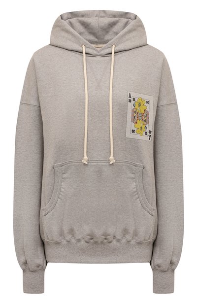 Женский хлопковое худи AECA WHITE, арт. FWCMFWBDTSPSO014C0