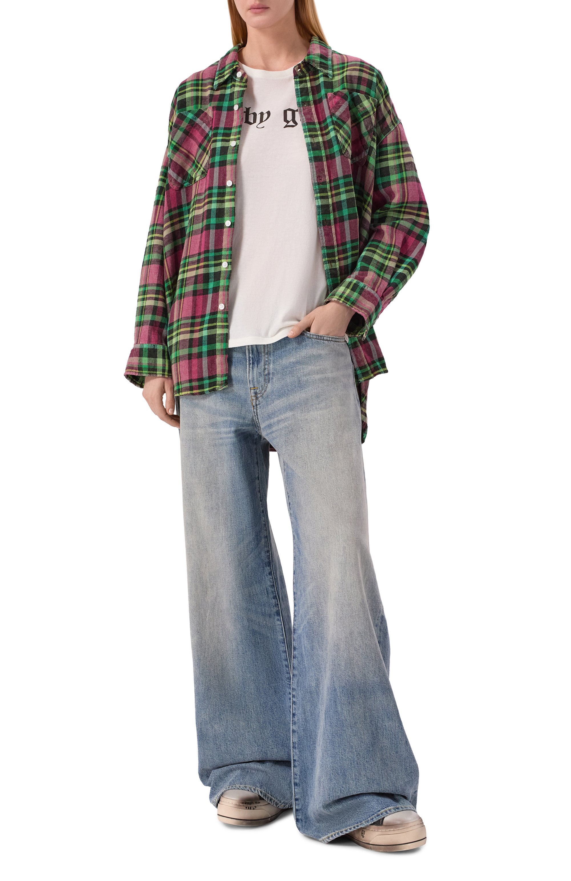 Футболка из хлопка и кашемира R13, арт. R13WK001-K135B, фото 2