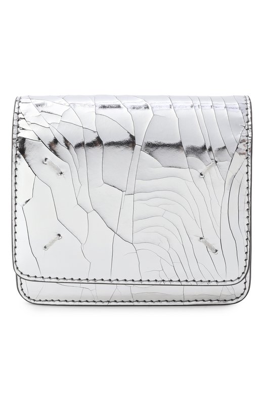 Кожаный кошелек Maison Margiela SA3UI0019/P5016 Серебряный SA3UI0019/P5016