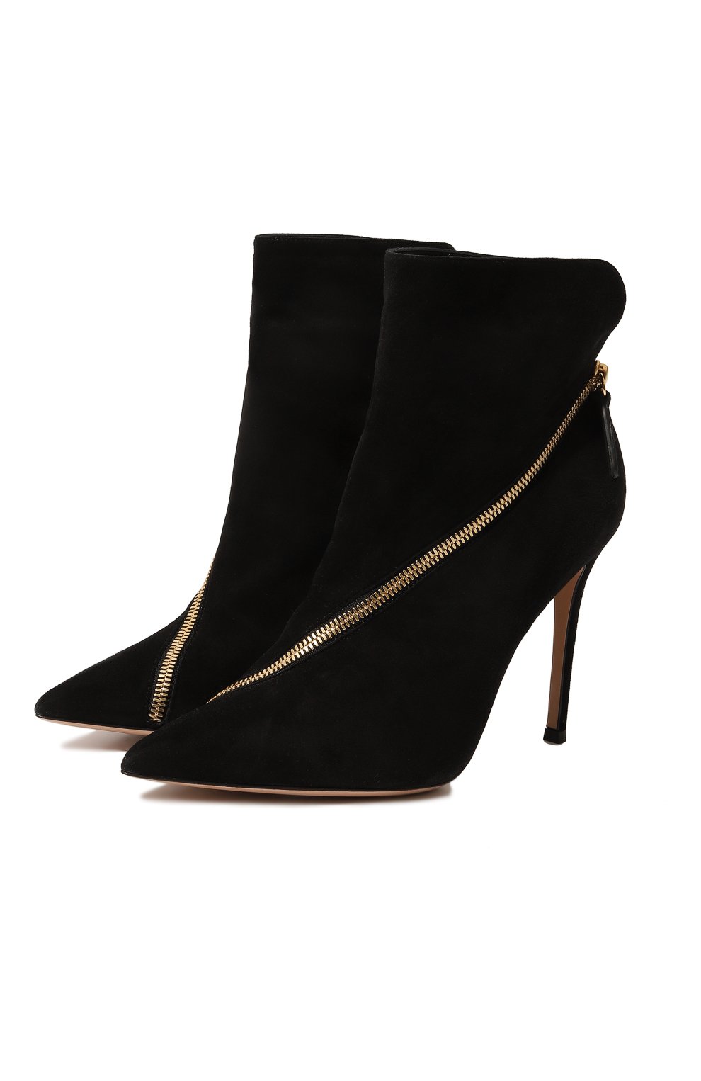 Замшевые ботильоны benet  GIANVITO ROSSI, арт. G73518.15RIC.CASNER0, фото 1