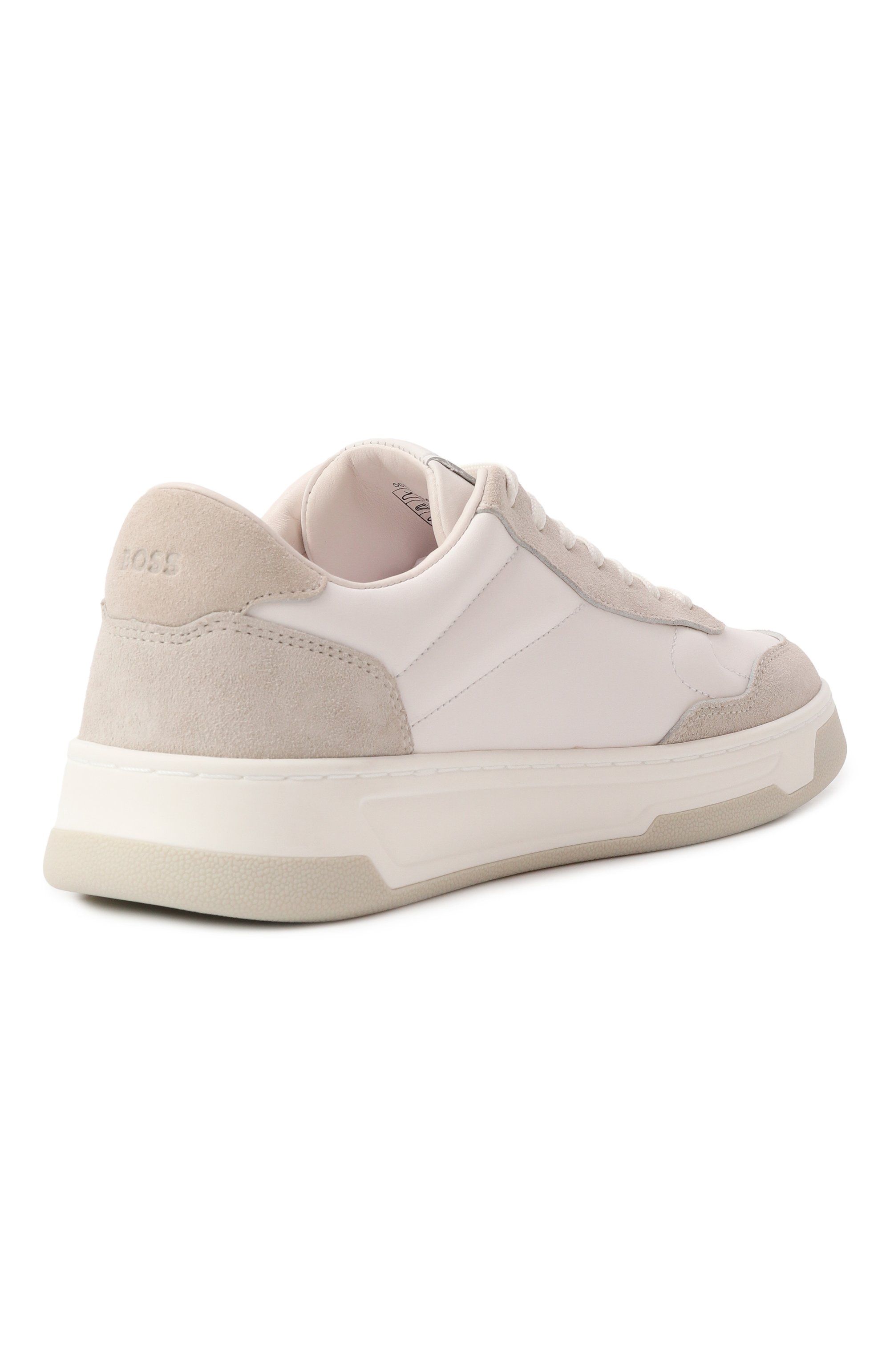 Кожаные кеды BOSS, арт. 50537894, фото 5