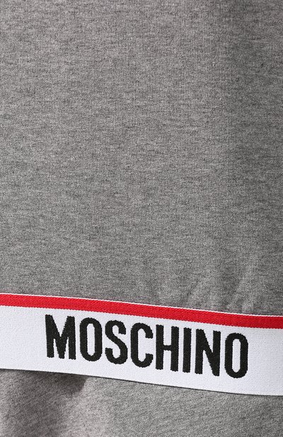 Хлопковая футболка MOSCHINO, арт. A1707/9001, фото 5
