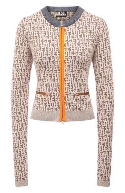 Кардиган из вискозы и хлопка DIESEL, арт. A09429/0LGAQ, фото 1