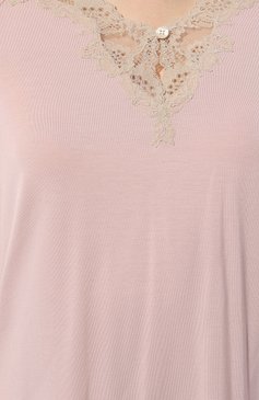 Женская пижама GIANANTONIO PALADINI розового цвета, арт. S15PP01 | Фото 7 (Материал внешний: Синтетический материал; Материал сплава: Проставлено; Нос: Не проставлено)