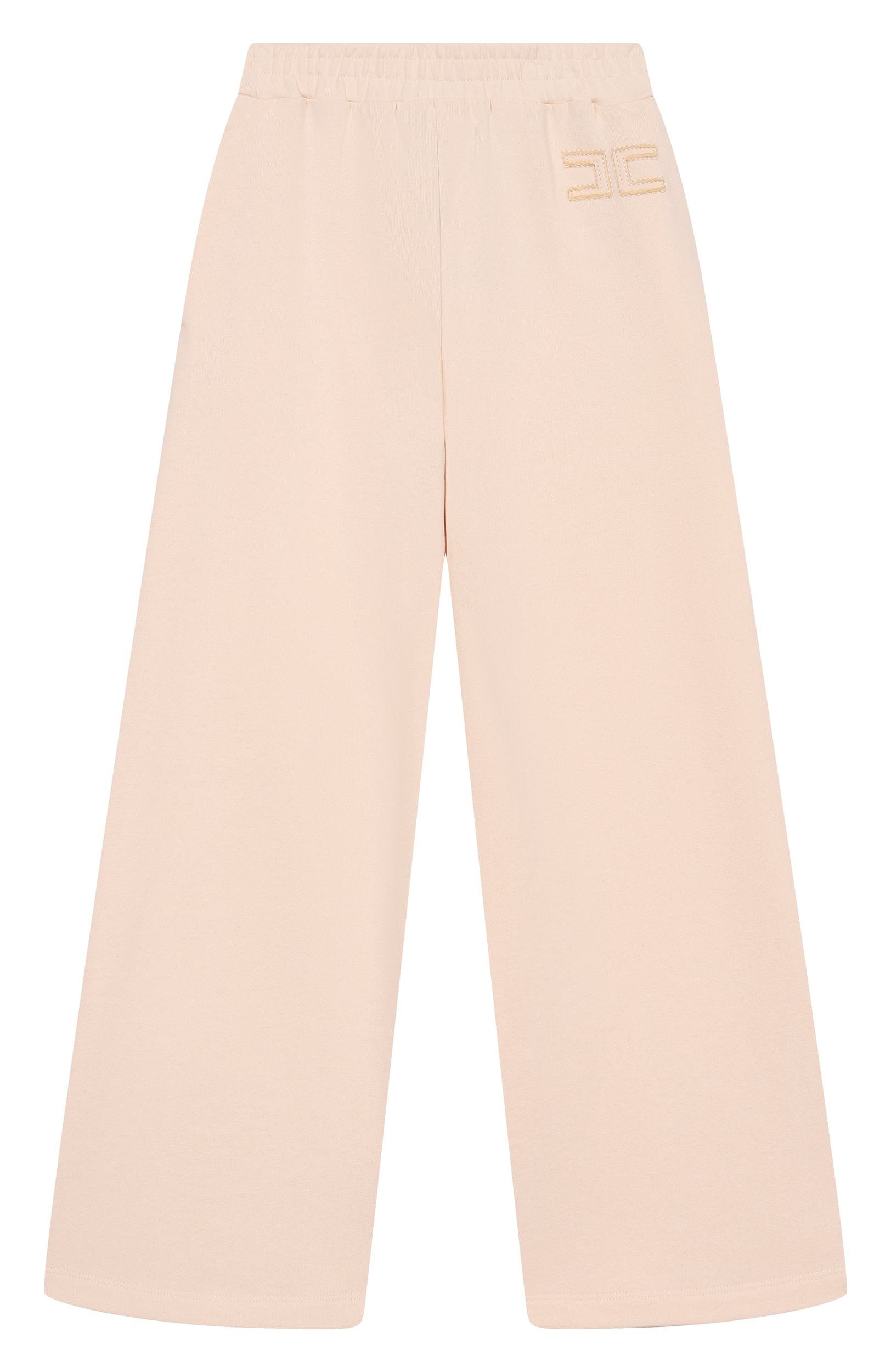 Хлопковые брюки ELISABETTA FRANCHI LA MIA BAMBINA, арт. EFPA328C/FF017_001, фото 1