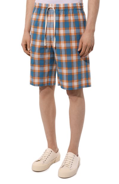 Хлопковые шорты GUCCI разноцветного цвета по цене 90720 руб., арт. 654859 ZAGCV, фото 3 Хлопковые шорты GUCCI, арт. 654859 ZAGCV, фото 3