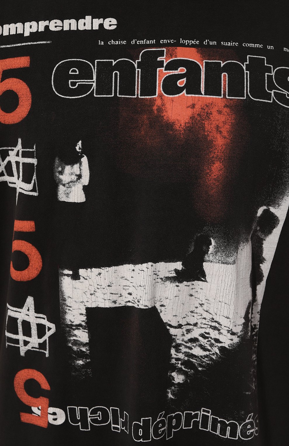 Хлопковая футболка ENFANTS RICHES DEPRIMES, арт. 010-744, фото 5