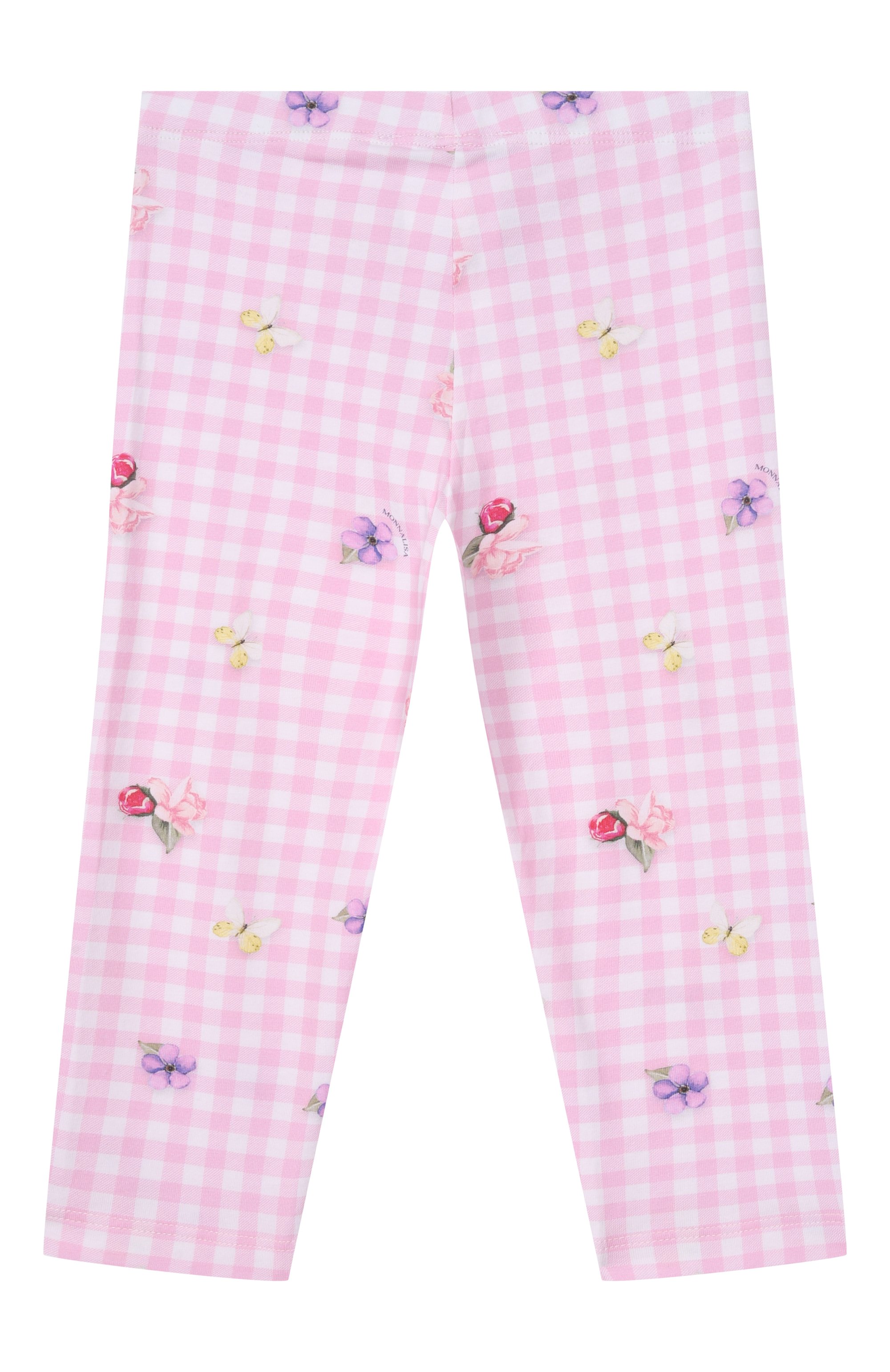 Хлопковые легинсы MONNALISA, арт. 19G418NP, фото 2