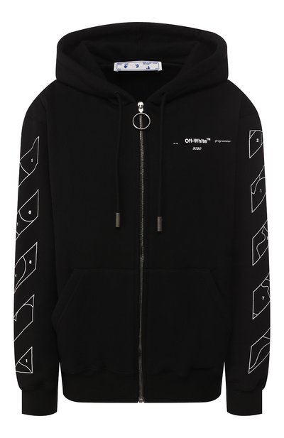 Женский хлопковая толстовка OFF-WHITE, арт. 0WBE005S20FLE0011001