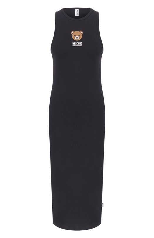 Хлопковое платье Moschino A8902/4410 Чёрный A8902/4410