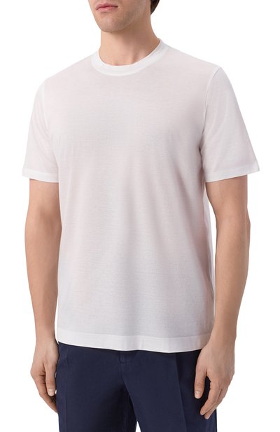 Хлопковая футболка CAPOBIANCO, арт. 20M660.MK00., фото 3