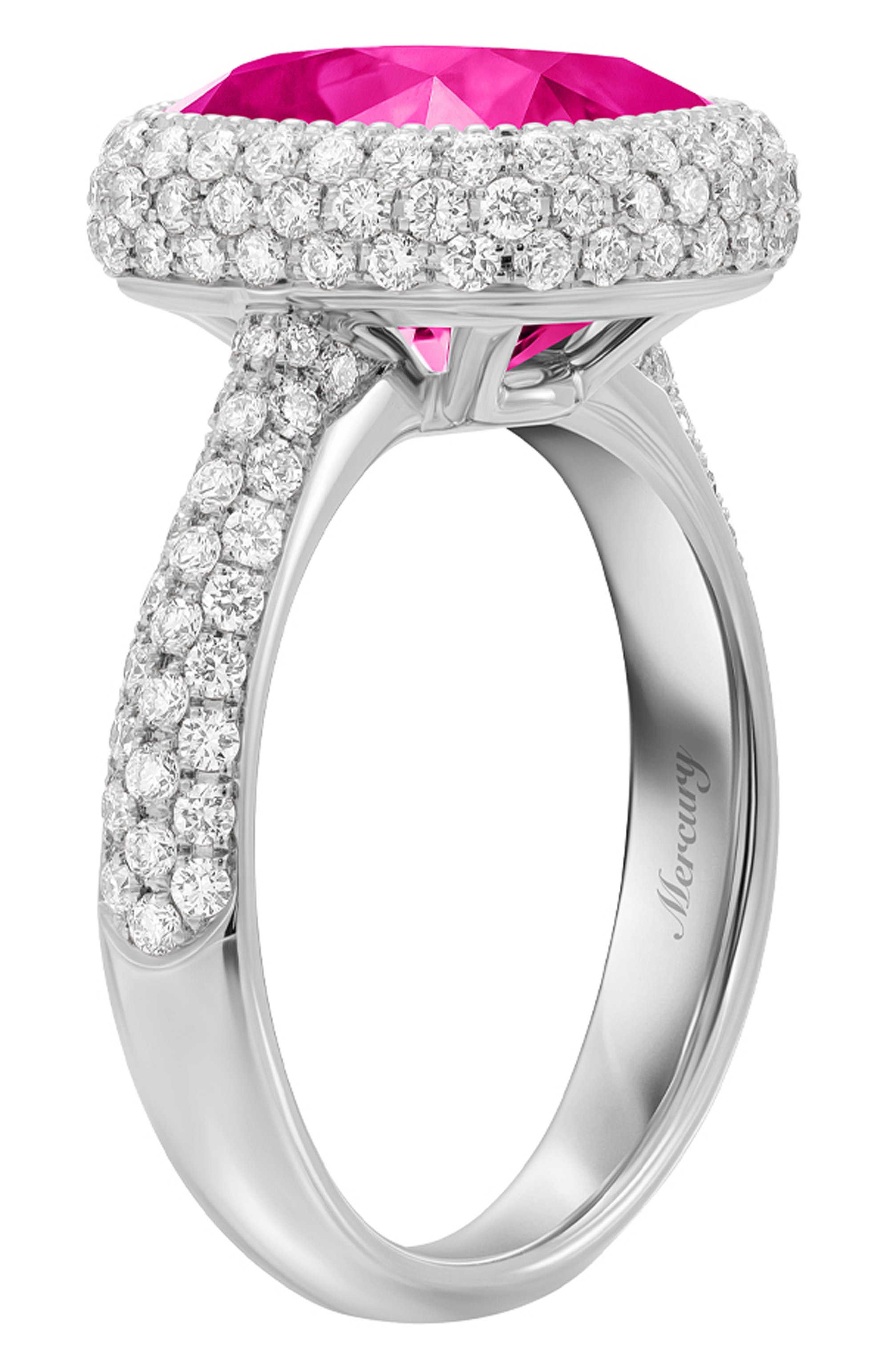 Кольцо MERCURY, арт. MR15245/WG/RUB, фото 3