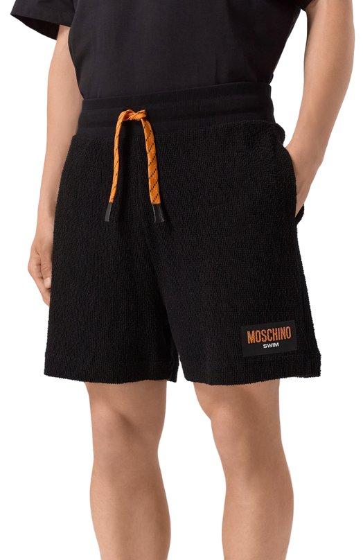 Хлопковые шорты Moschino A6702/9422 Чёрный  A6702/9422 Фото 3