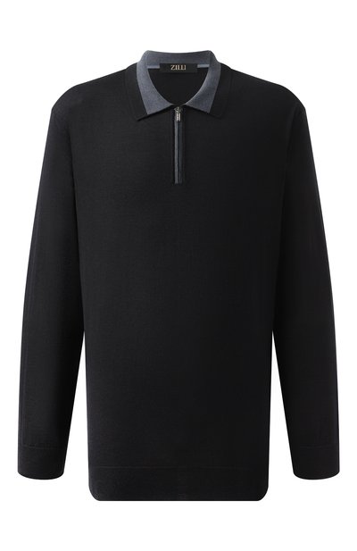 Мужская поло из кашемира и шелка ZILLI, арт. KZP001M0330VBJS00/62