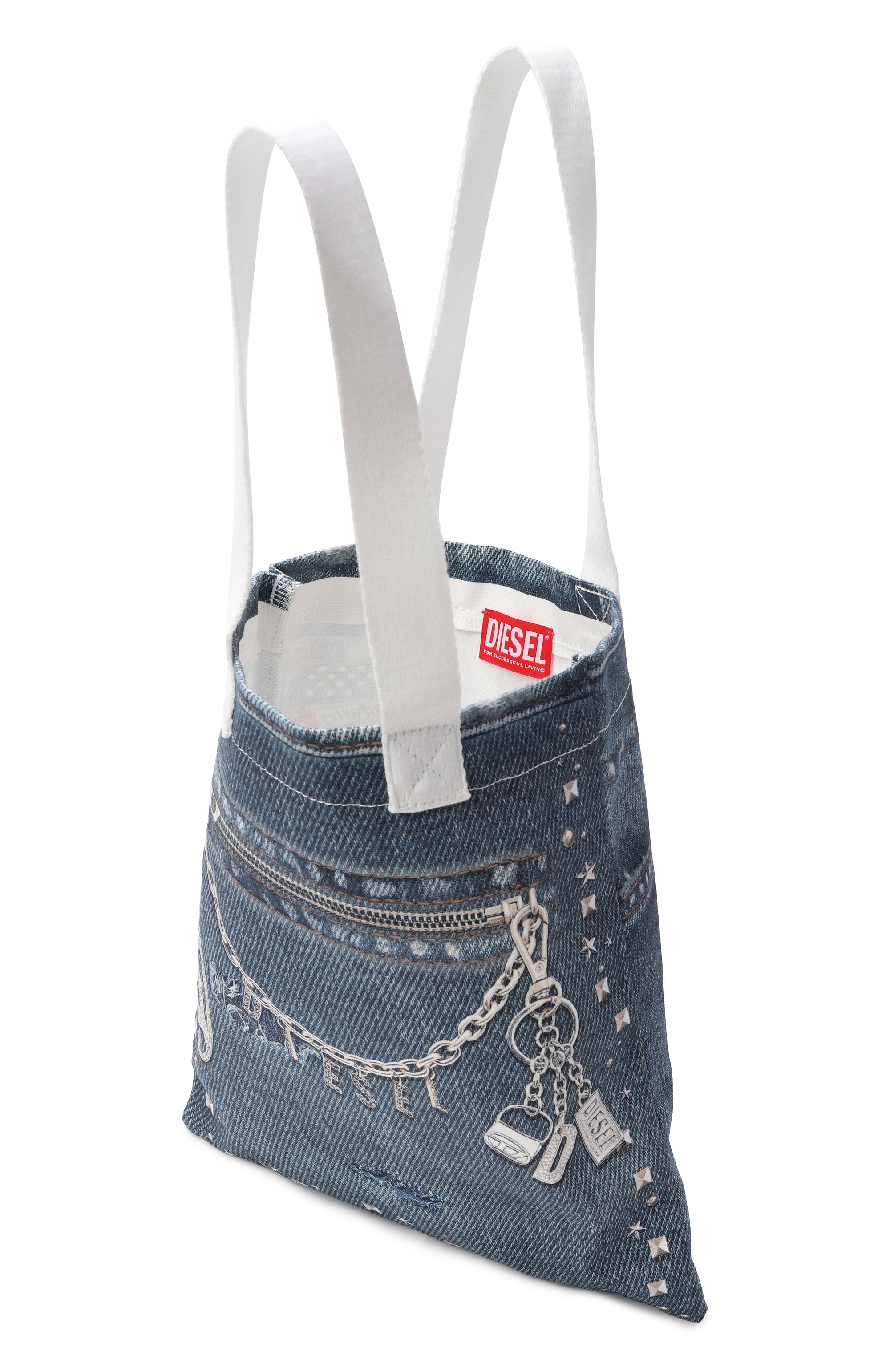 Сумка wrisy DIESEL синего цвета по цене 9680 руб., арт. J02753/KXBS9, фото 3 Сумка wrisy DIESEL, арт. J02753/KXBS9, фото 3