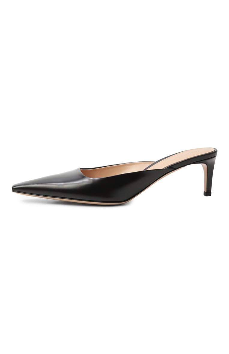 Кожаные мюли lindsay GIANVITO ROSSI, арт. G93039.55RIC.T0KNER0, фото 2