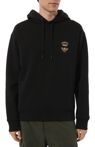 Хлопковое худи DOLCE & GABBANA, арт. G9ACJZ/HU7H9, фото 3