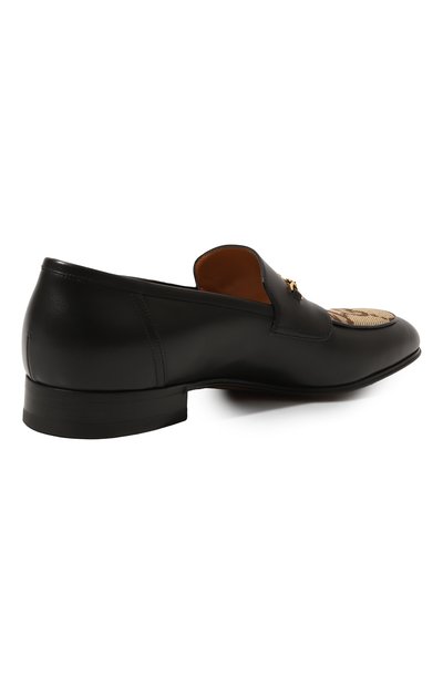 Кожаные лоферы GUCCI, арт. 677049 1W6F0, фото 5