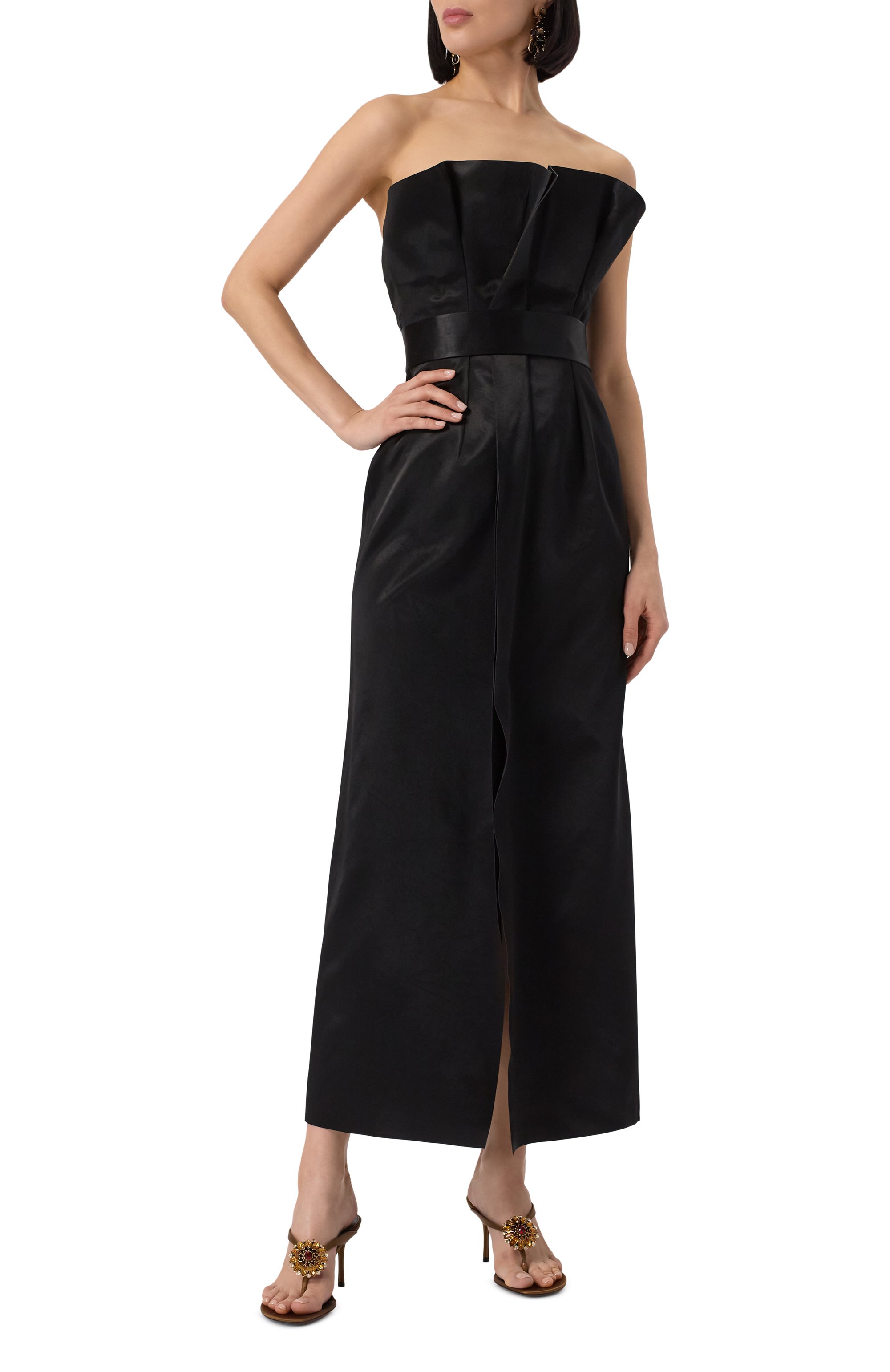 Текстильные мюли otero SAINT LAURENT, арт. 827271/9QNC2, фото 2