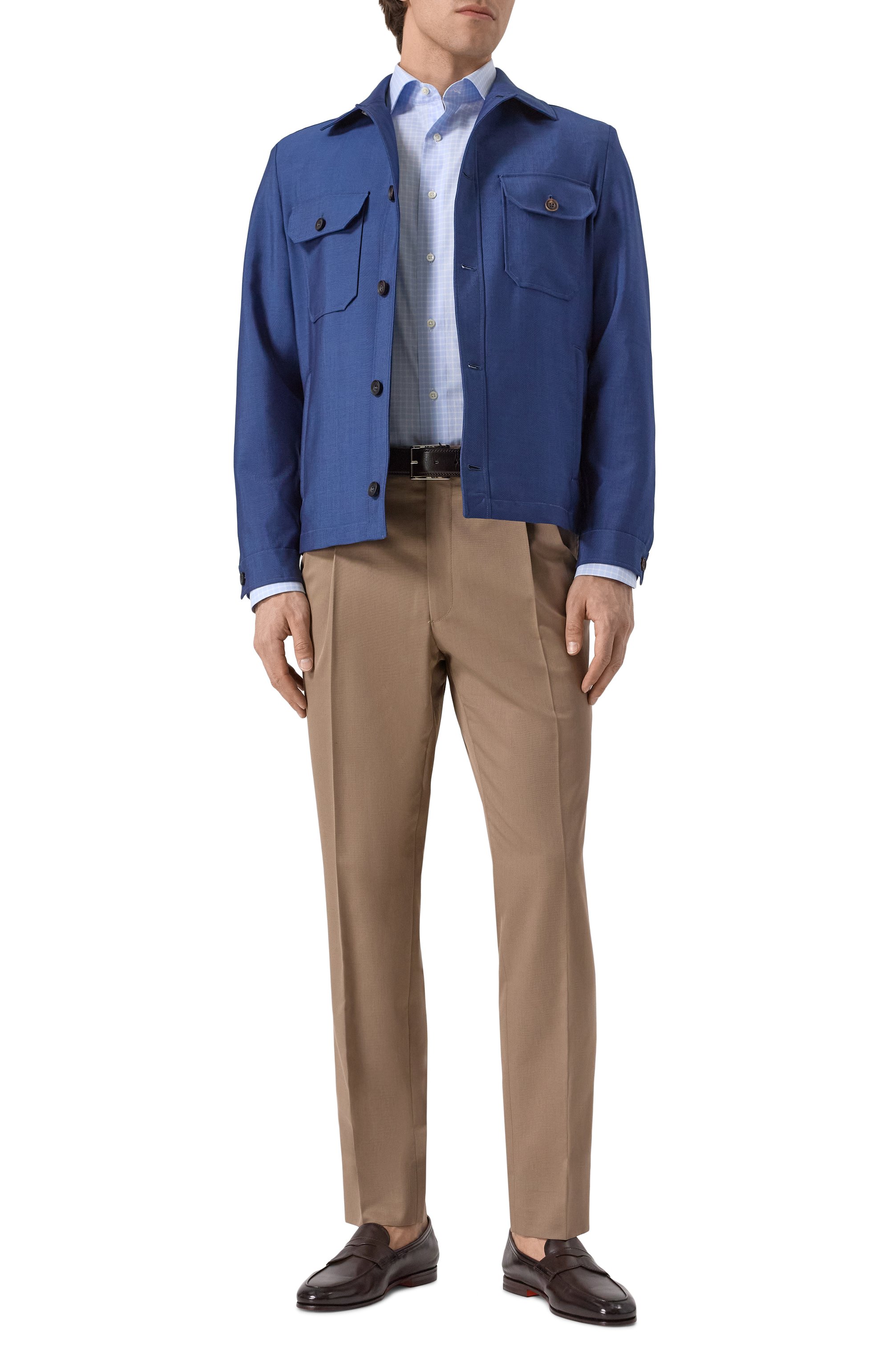 Кожаные пенни-лоферы carlos SANTONI, арт. MCNG18837SA4SV0S, фото 2