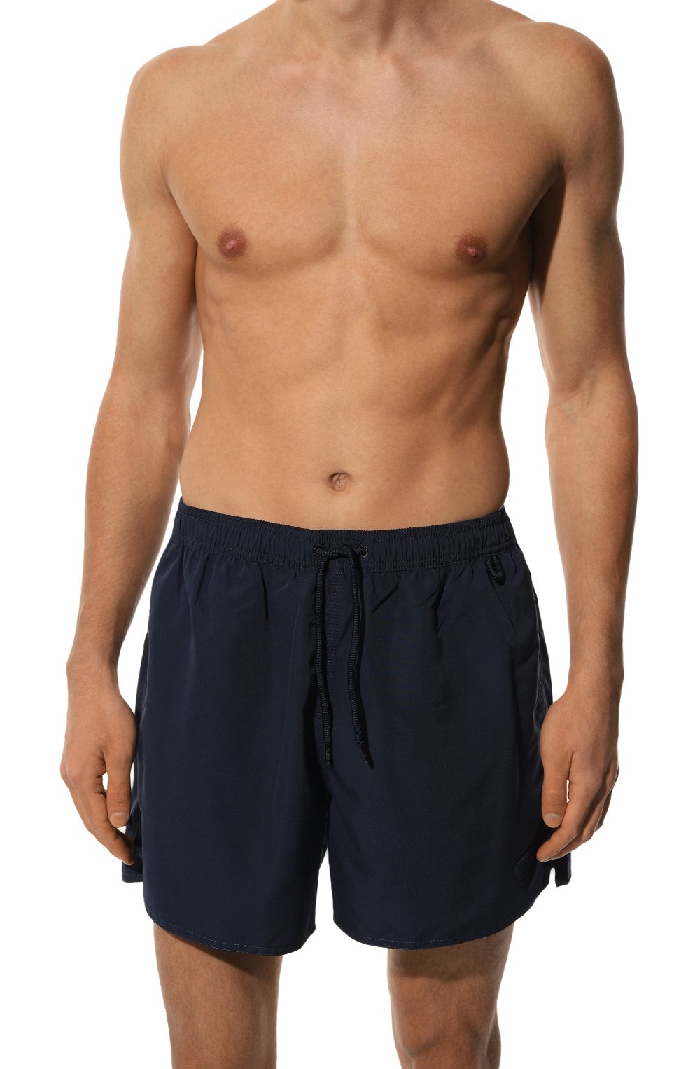 Плавки-шорты EMPORIO ARMANI темно-синего цвета по цене 11950 руб., арт. 211740/3R420, фото 2 Плавки-шорты EMPORIO ARMANI, арт. 211740/3R420, фото 2