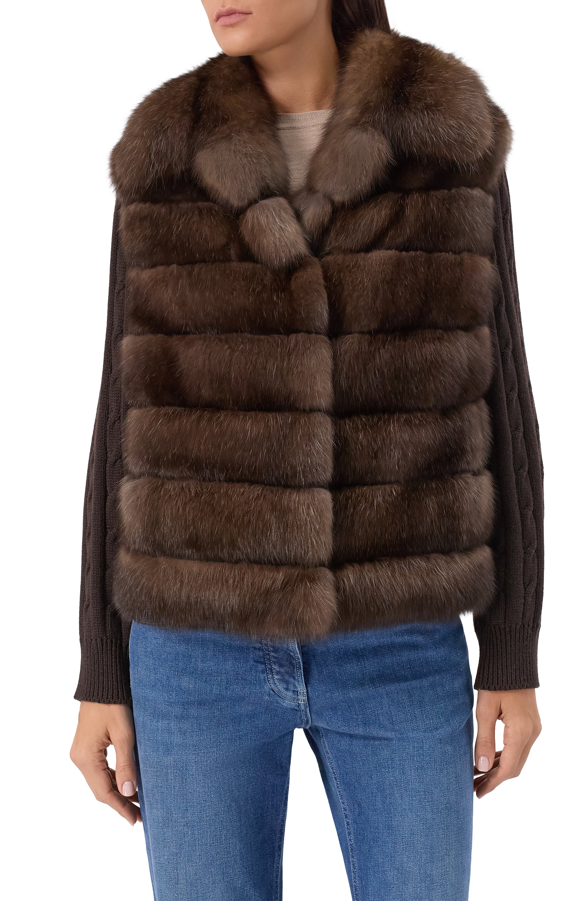 Шуба из соболя VICTORIA KUSENKOVA, арт. 763579103626, фото 3