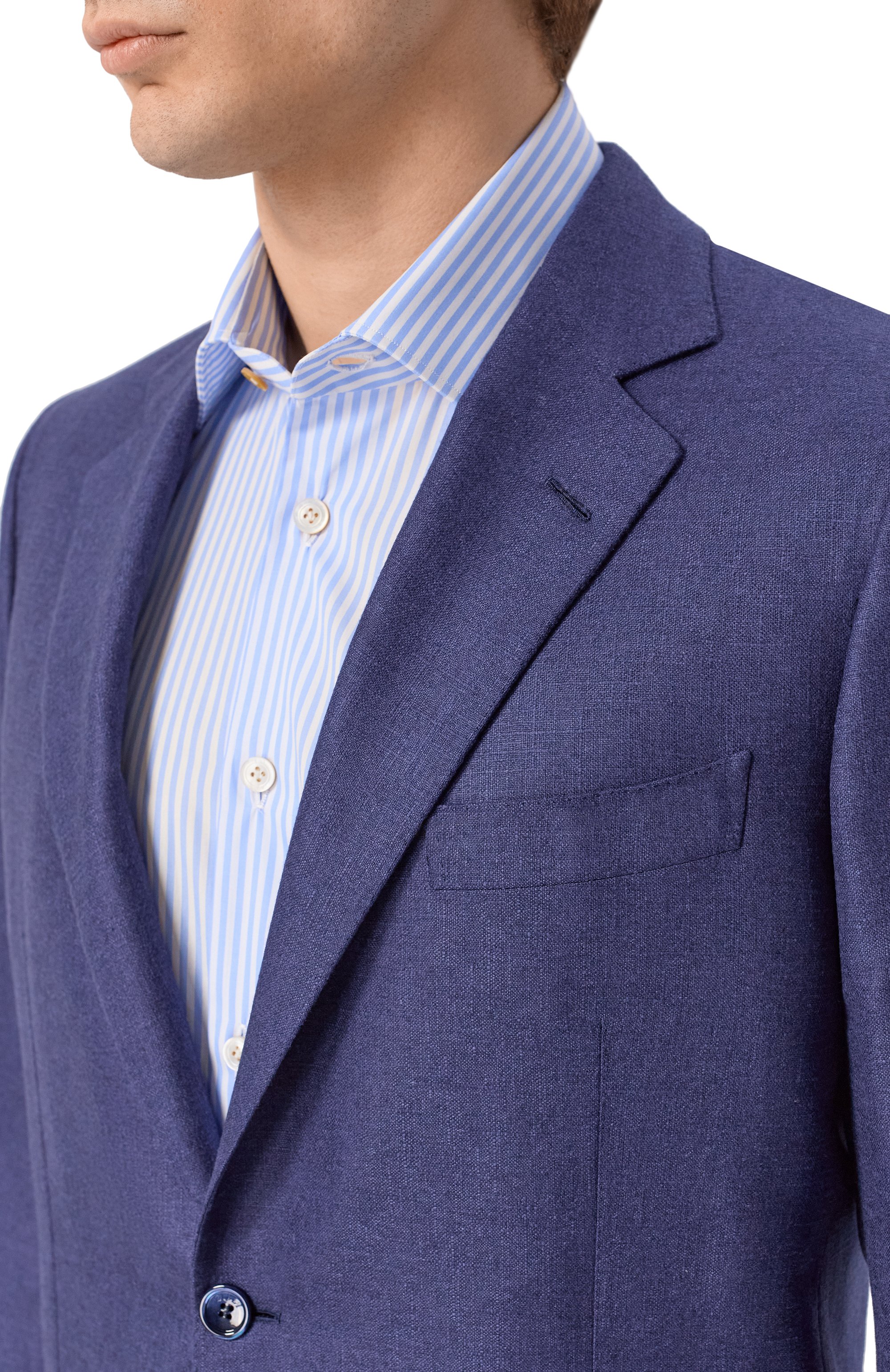 Пиджак из шелка и кашемира ZILLI, арт. P2B010M061242048U, фото 5