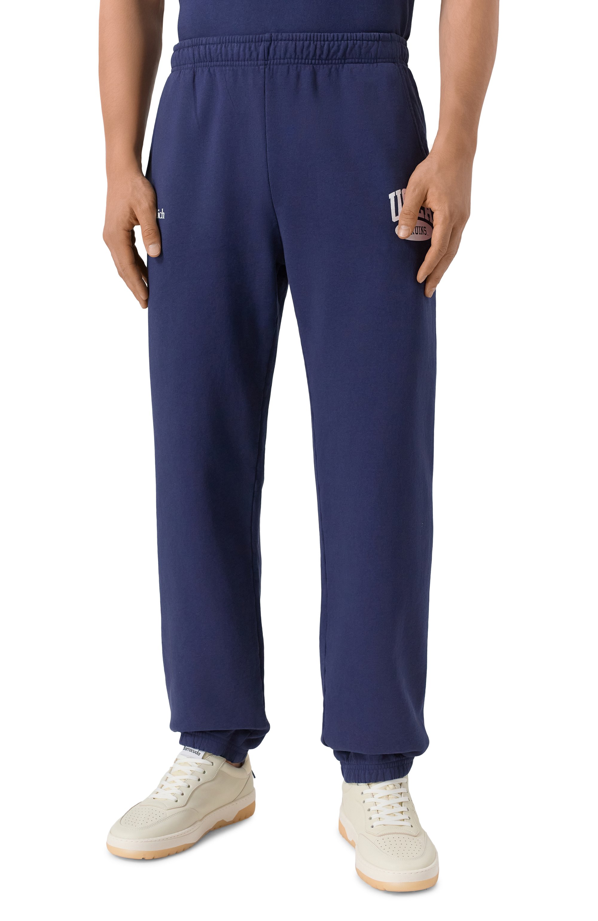 Хлопковые джоггеры sporty & rich x ucla SPORTY AND RICH, арт. PA036615670BL106, фото 3