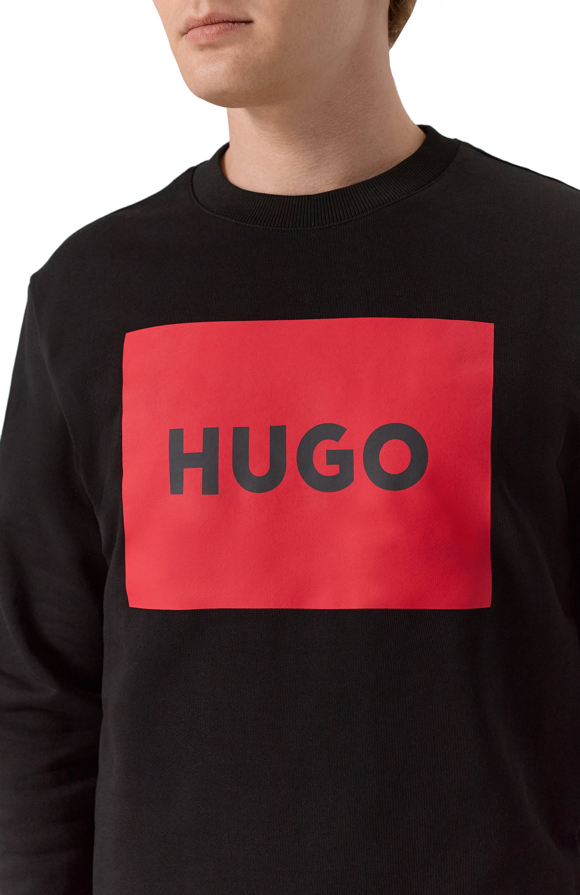 Хлопковый свитшот HUGO, арт. 50467944, фото 5