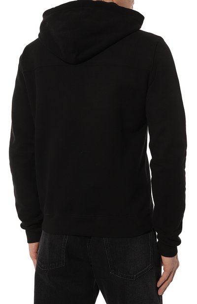 Хлопковое худи SAINT LAURENT, арт. 677263/YBVB21095, фото 4