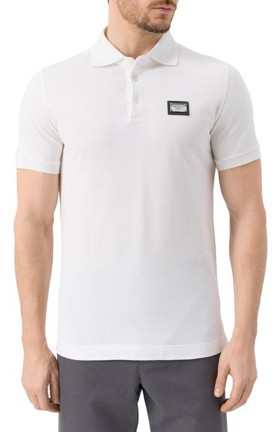 Хлопк�овое поло DOLCE & GABBANA, арт. G8PL4T/G7F2H, фото 3