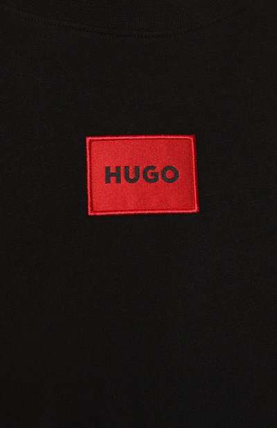 Хлопковая футболка HUGO, арт. 50447978, фото 5