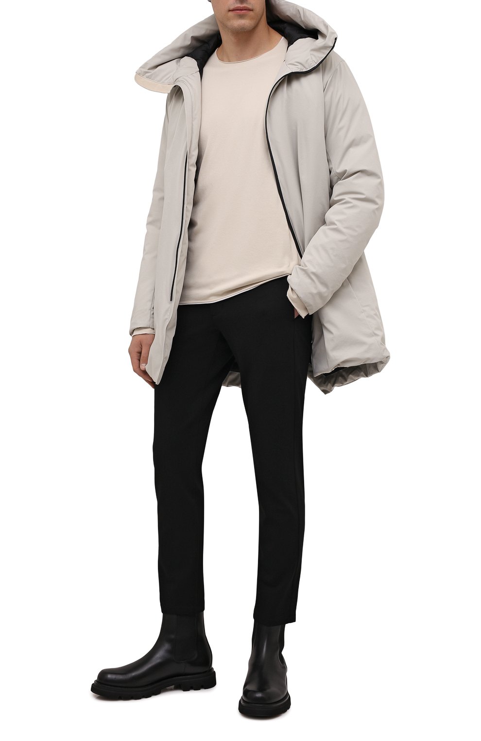 Брюки KAZUYUKI KUMAGAI черного цвета по цене 34350 руб., арт. AP12-247, фото 2 Брюки KAZUYUKI KUMAGAI, арт. AP12-247, фото 2