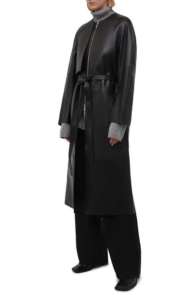 Кожаный плащ TOTEME, ар т. 212-101-702, фото 3