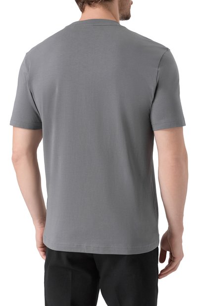 Хлопковая футболка BOSS ORANGE, арт. 50554615, фото 4