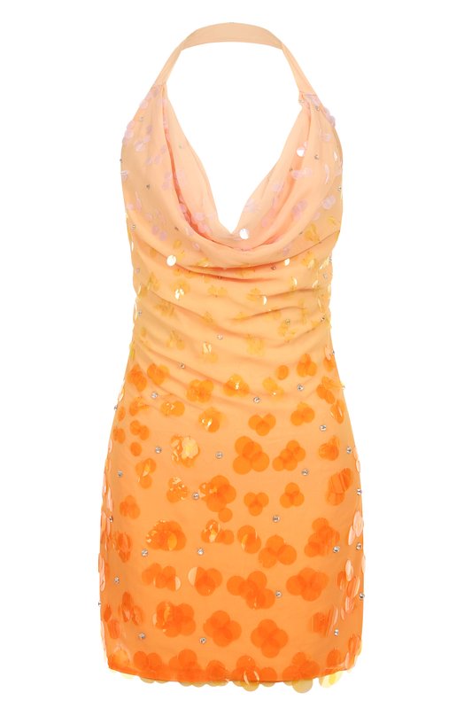 Платье с отделкой пайетками Pinko 104988/A2I2 Оранжевый 104988/A2I2