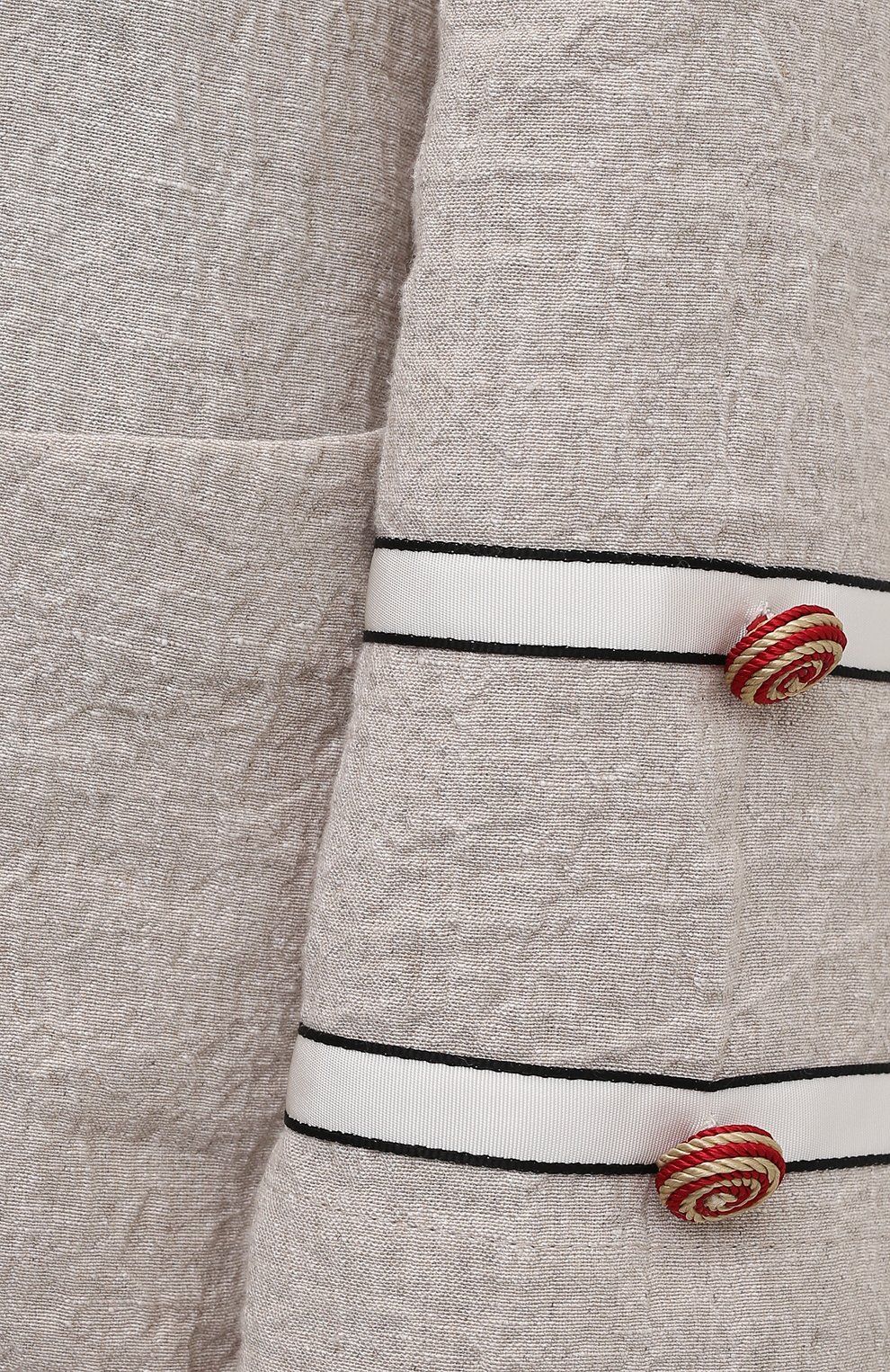 Льняное пальто GIORGIO ARMANI, арт. 1SH0L060/T022Q, фото 5