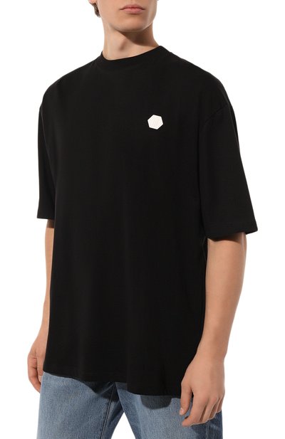 Хлопковая футболка DIEGO VENTURINO, арт. D3W4DVTS0BASIC-3, фото 3